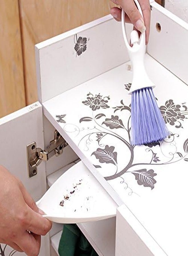 ALLOVA Mini Dust Pan and Brush Set - 2 in 1 Small Broom and Dustpan Combo for Office, Keyboard,PC, Window, Car Cleaning - The Best Mini Hand Broom - Compact Cleaning Tool for Efficient, Quick Cleanup - Image 5